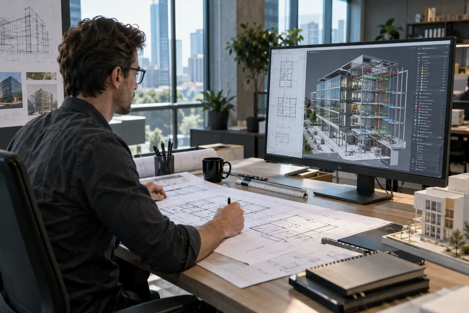 Transforming 2D Drawings into Intelligent 3D Models